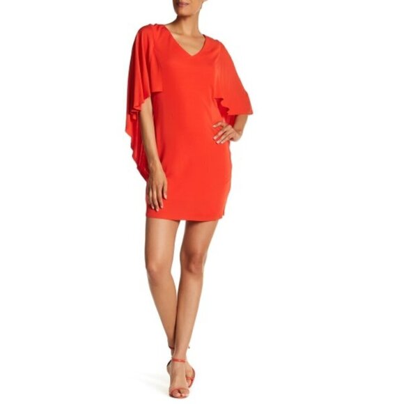 Trina Turk Marino Jersey Caplet Shift Dress - Picture 2 of 3